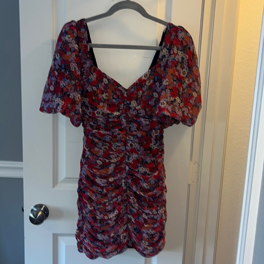 Zara floral dress in size XS